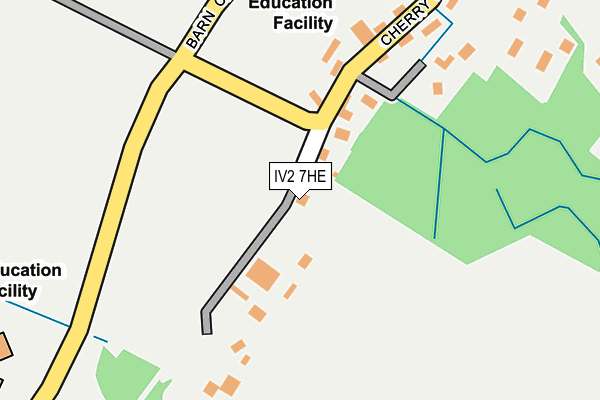 IV2 7HE map - OS OpenMap – Local (Ordnance Survey) IV2 7HE map - OS OpenMap – Local (Ordnance Survey)