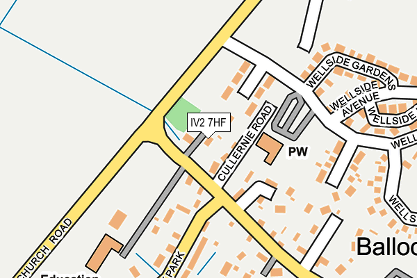 IV2 7HF map - OS OpenMap – Local (Ordnance Survey) IV2 7HF map - OS OpenMap – Local (Ordnance Survey)