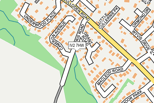 IV2 7HW map - OS OpenMap – Local (Ordnance Survey) IV2 7HW map - OS OpenMap – Local (Ordnance Survey)