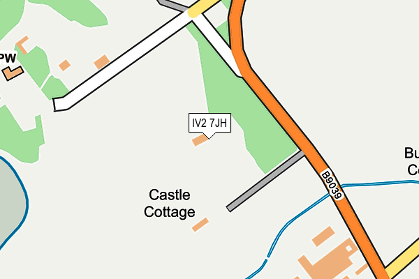 IV2 7JH map - OS OpenMap – Local (Ordnance Survey) IV2 7JH map - OS OpenMap – Local (Ordnance Survey)
