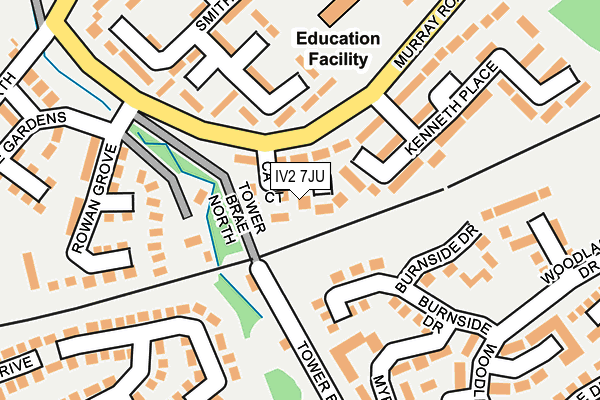 IV2 7JU map - OS OpenMap – Local (Ordnance Survey) IV2 7JU map - OS OpenMap – Local (Ordnance Survey)