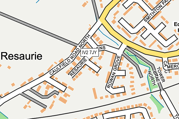 IV2 7JY map - OS OpenMap – Local (Ordnance Survey) IV2 7JY map - OS OpenMap – Local (Ordnance Survey)
