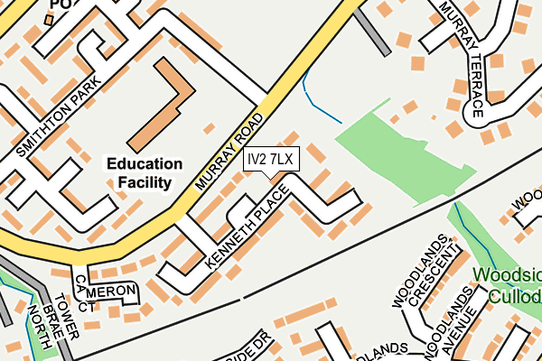 IV2 7LX map - OS OpenMap – Local (Ordnance Survey) IV2 7LX map - OS OpenMap – Local (Ordnance Survey)