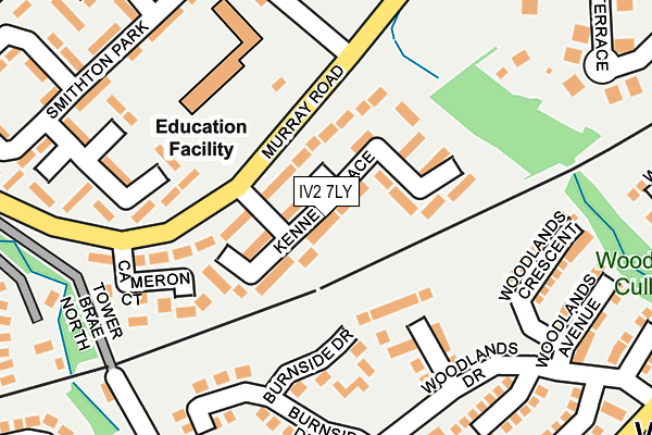 IV2 7LY map - OS OpenMap – Local (Ordnance Survey) IV2 7LY map - OS OpenMap – Local (Ordnance Survey)