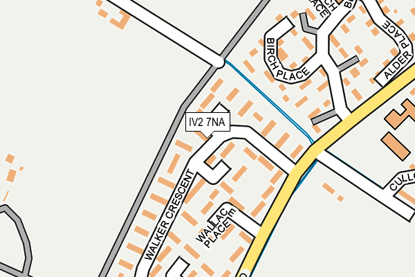 IV2 7NA map - OS OpenMap – Local (Ordnance Survey) IV2 7NA map - OS OpenMap – Local (Ordnance Survey)
