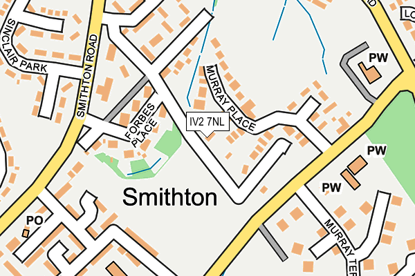 IV2 7NL map - OS OpenMap – Local (Ordnance Survey) IV2 7NL map - OS OpenMap – Local (Ordnance Survey)