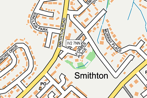 IV2 7NN map - OS OpenMap – Local (Ordnance Survey) IV2 7NN map - OS OpenMap – Local (Ordnance Survey)