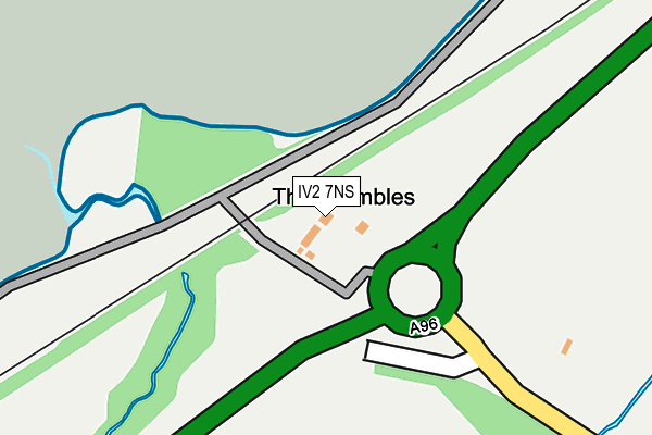IV2 7NS map - OS OpenMap – Local (Ordnance Survey) IV2 7NS map - OS OpenMap – Local (Ordnance Survey)