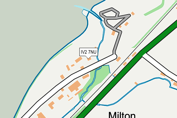 IV2 7NU map - OS OpenMap – Local (Ordnance Survey) IV2 7NU map - OS OpenMap – Local (Ordnance Survey)