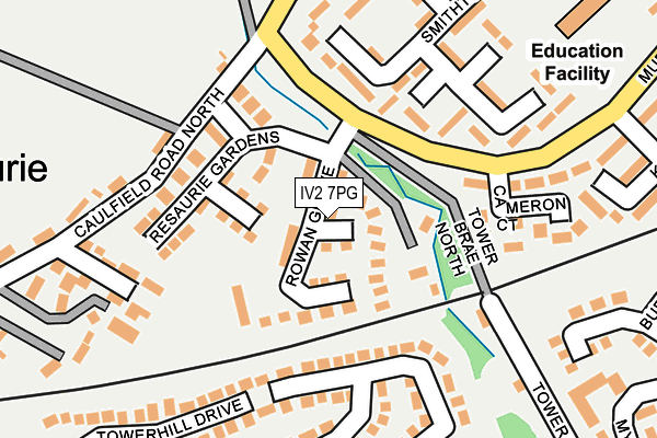 IV2 7PG map - OS OpenMap – Local (Ordnance Survey) IV2 7PG map - OS OpenMap – Local (Ordnance Survey)