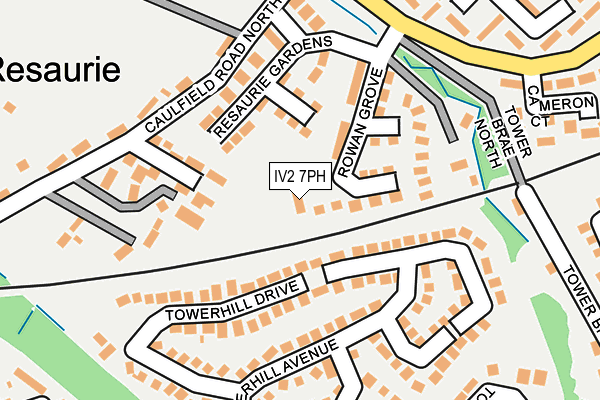 IV2 7PH map - OS OpenMap – Local (Ordnance Survey) IV2 7PH map - OS OpenMap – Local (Ordnance Survey)