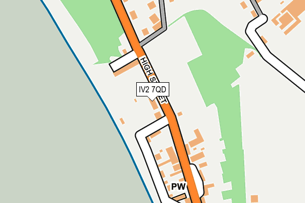 IV2 7QD map - OS OpenMap – Local (Ordnance Survey) IV2 7QD map - OS OpenMap – Local (Ordnance Survey)