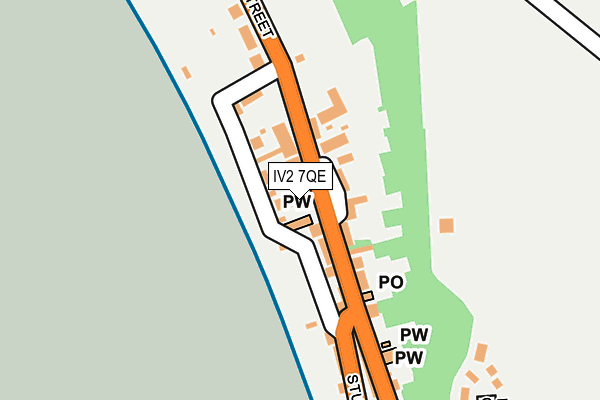 IV2 7QE map - OS OpenMap – Local (Ordnance Survey) IV2 7QE map - OS OpenMap – Local (Ordnance Survey)