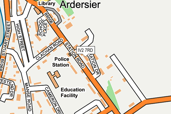 IV2 7RD map - OS OpenMap – Local (Ordnance Survey) IV2 7RD map - OS OpenMap – Local (Ordnance Survey)
