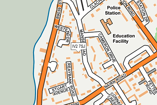 IV2 7SJ map - OS OpenMap – Local (Ordnance Survey) IV2 7SJ map - OS OpenMap – Local (Ordnance Survey)