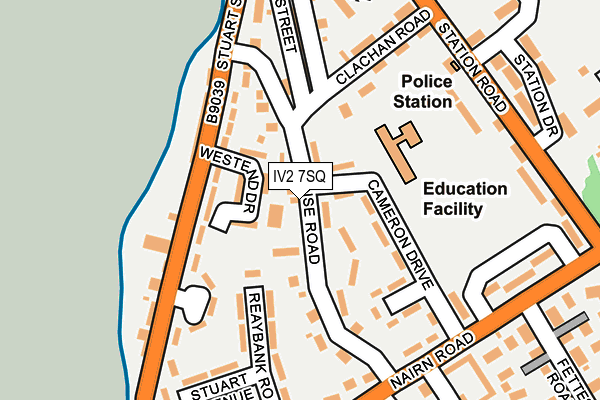IV2 7SQ map - OS OpenMap – Local (Ordnance Survey) IV2 7SQ map - OS OpenMap – Local (Ordnance Survey)