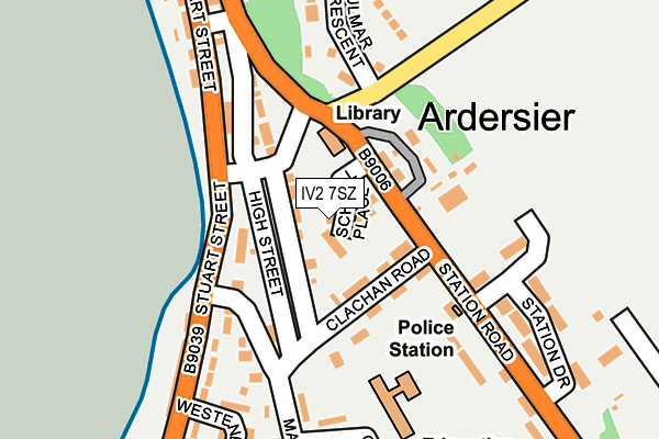IV2 7SZ map - OS OpenMap – Local (Ordnance Survey) IV2 7SZ map - OS OpenMap – Local (Ordnance Survey)