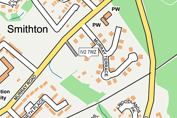 IV2 7WZ map - OS OpenMap – Local (Ordnance Survey) IV2 7WZ map - OS OpenMap – Local (Ordnance Survey)