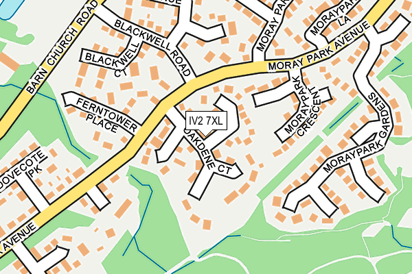 IV2 7XL map - OS OpenMap – Local (Ordnance Survey) IV2 7XL map - OS OpenMap – Local (Ordnance Survey)