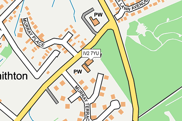 IV2 7YU map - OS OpenMap – Local (Ordnance Survey) IV2 7YU map - OS OpenMap – Local (Ordnance Survey)