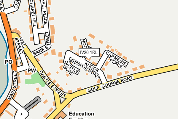 IV20 1RL map - OS OpenMap – Local (Ordnance Survey) IV20 1RL map - OS OpenMap – Local (Ordnance Survey)