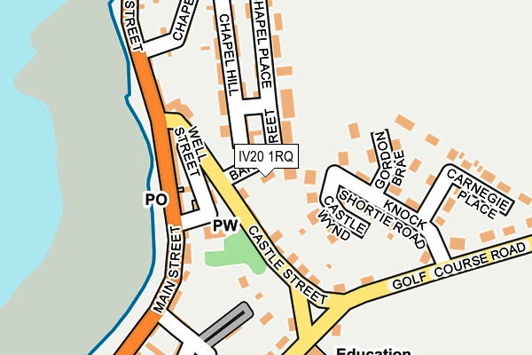 IV20 1RQ map - OS OpenMap – Local (Ordnance Survey) IV20 1RQ map - OS OpenMap – Local (Ordnance Survey)