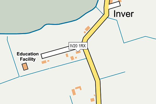 IV20 1RX map - OS OpenMap – Local (Ordnance Survey) IV20 1RX map - OS OpenMap – Local (Ordnance Survey)