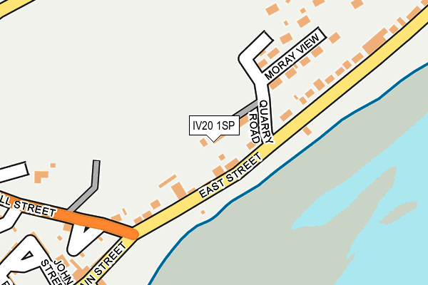 IV20 1SP map - OS OpenMap – Local (Ordnance Survey) IV20 1SP map - OS OpenMap – Local (Ordnance Survey)