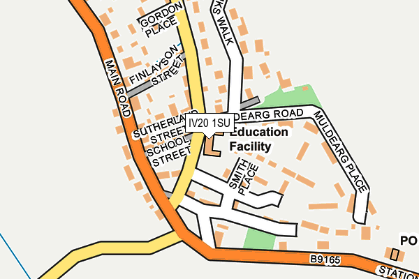 IV20 1SU map - OS OpenMap – Local (Ordnance Survey) IV20 1SU map - OS OpenMap – Local (Ordnance Survey)