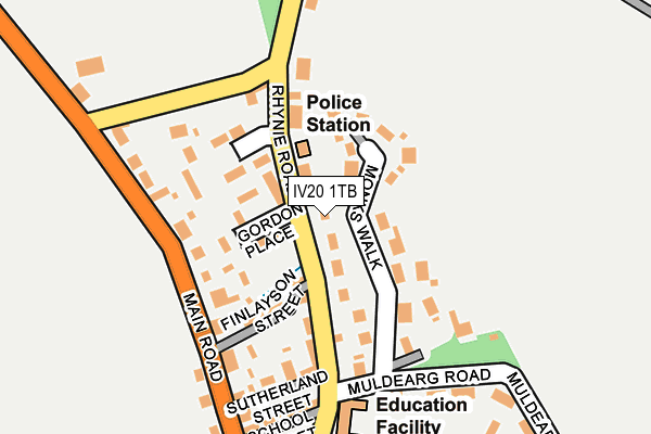 IV20 1TB map - OS OpenMap – Local (Ordnance Survey) IV20 1TB map - OS OpenMap – Local (Ordnance Survey)