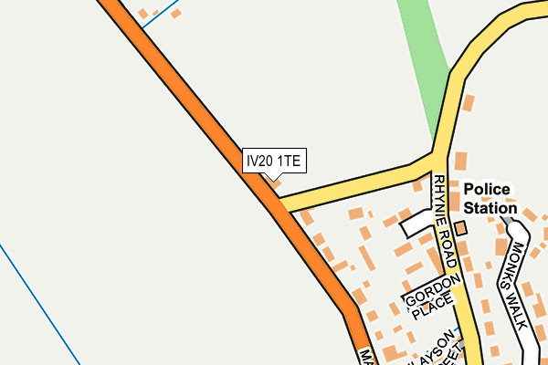 IV20 1TE map - OS OpenMap – Local (Ordnance Survey) IV20 1TE map - OS OpenMap – Local (Ordnance Survey)