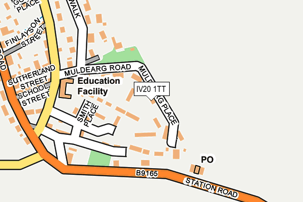 IV20 1TT map - OS OpenMap – Local (Ordnance Survey) IV20 1TT map - OS OpenMap – Local (Ordnance Survey)