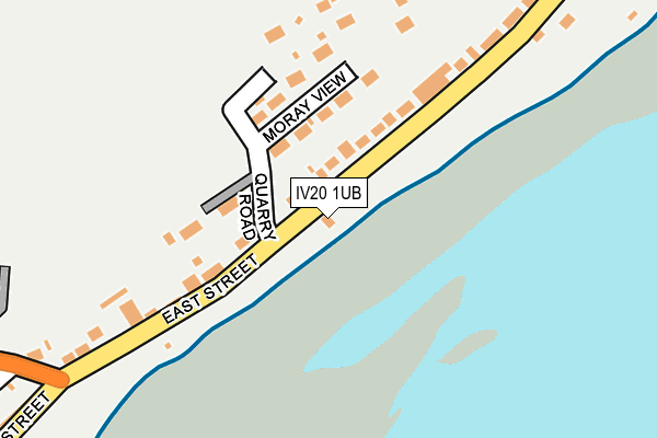 IV20 1UB map - OS OpenMap – Local (Ordnance Survey) IV20 1UB map - OS OpenMap – Local (Ordnance Survey)