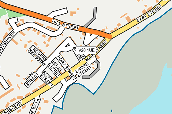 IV20 1UE map - OS OpenMap – Local (Ordnance Survey) IV20 1UE map - OS OpenMap – Local (Ordnance Survey)