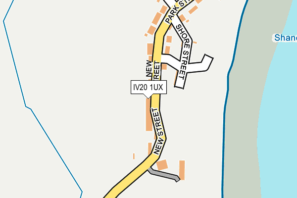 IV20 1UX map - OS OpenMap – Local (Ordnance Survey) IV20 1UX map - OS OpenMap – Local (Ordnance Survey)