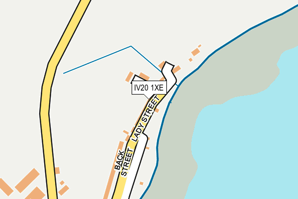 IV20 1XE map - OS OpenMap – Local (Ordnance Survey) IV20 1XE map - OS OpenMap – Local (Ordnance Survey)