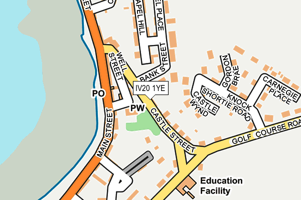 IV20 1YE map - OS OpenMap – Local (Ordnance Survey) IV20 1YE map - OS OpenMap – Local (Ordnance Survey)