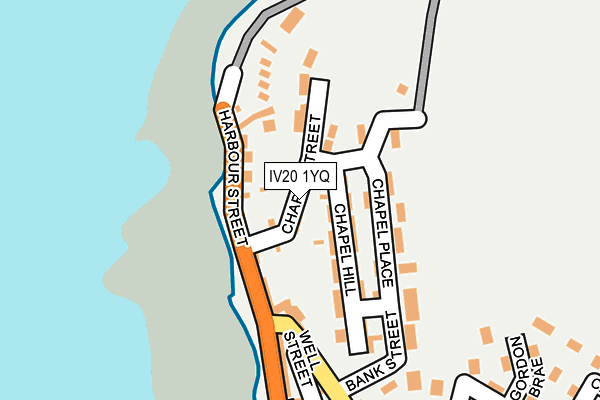 IV20 1YQ map - OS OpenMap – Local (Ordnance Survey) IV20 1YQ map - OS OpenMap – Local (Ordnance Survey)
