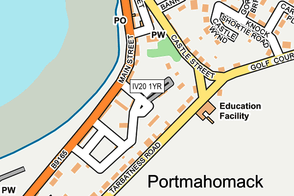 IV20 1YR map - OS OpenMap – Local (Ordnance Survey) IV20 1YR map - OS OpenMap – Local (Ordnance Survey)