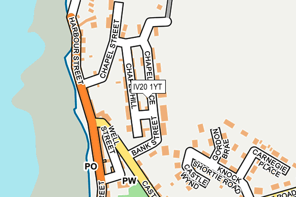 IV20 1YT map - OS OpenMap – Local (Ordnance Survey) IV20 1YT map - OS OpenMap – Local (Ordnance Survey)
