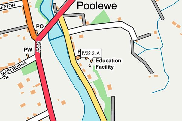IV22 2LA map - OS OpenMap – Local (Ordnance Survey) IV22 2LA map - OS OpenMap – Local (Ordnance Survey)