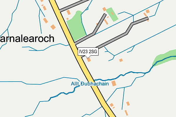 IV23 2SG map - OS OpenMap – Local (Ordnance Survey) IV23 2SG map - OS OpenMap – Local (Ordnance Survey)