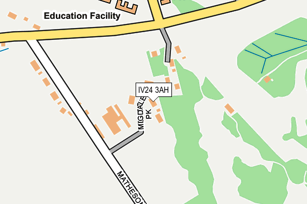 IV24 3AH map - OS OpenMap – Local (Ordnance Survey) IV24 3AH map - OS OpenMap – Local (Ordnance Survey)