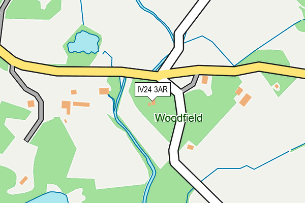 IV24 3AR map - OS OpenMap – Local (Ordnance Survey) IV24 3AR map - OS OpenMap – Local (Ordnance Survey)