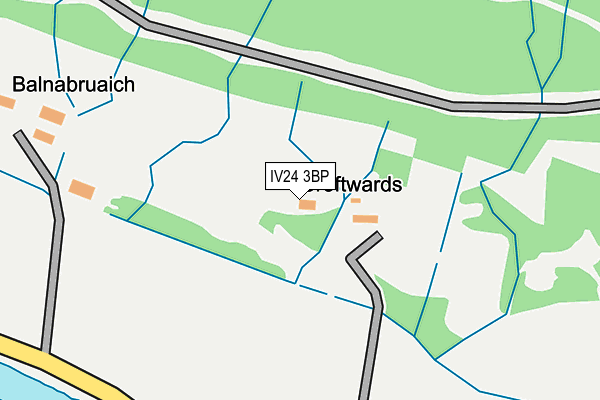 IV24 3BP map - OS OpenMap – Local (Ordnance Survey) IV24 3BP map - OS OpenMap – Local (Ordnance Survey)