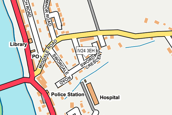 IV24 3EH map - OS OpenMap – Local (Ordnance Survey) IV24 3EH map - OS OpenMap – Local (Ordnance Survey)
