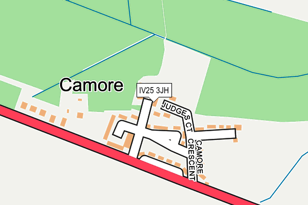 IV25 3JH map - OS OpenMap – Local (Ordnance Survey) IV25 3JH map - OS OpenMap – Local (Ordnance Survey)
