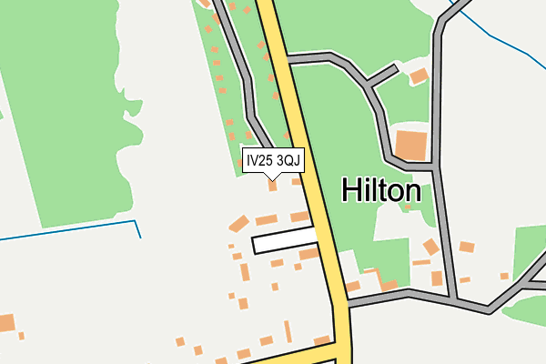 IV25 3QJ map - OS OpenMap – Local (Ordnance Survey) IV25 3QJ map - OS OpenMap – Local (Ordnance Survey)