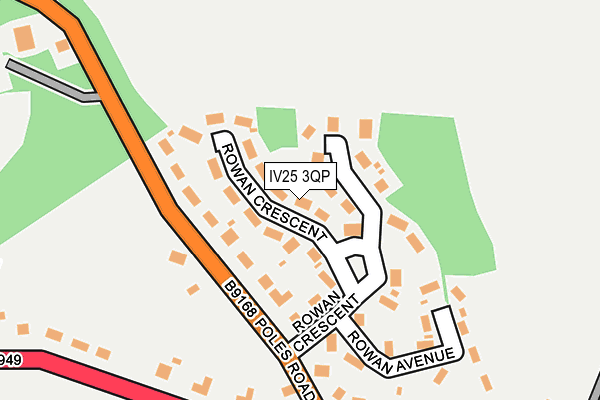 IV25 3QP map - OS OpenMap – Local (Ordnance Survey) IV25 3QP map - OS OpenMap – Local (Ordnance Survey)