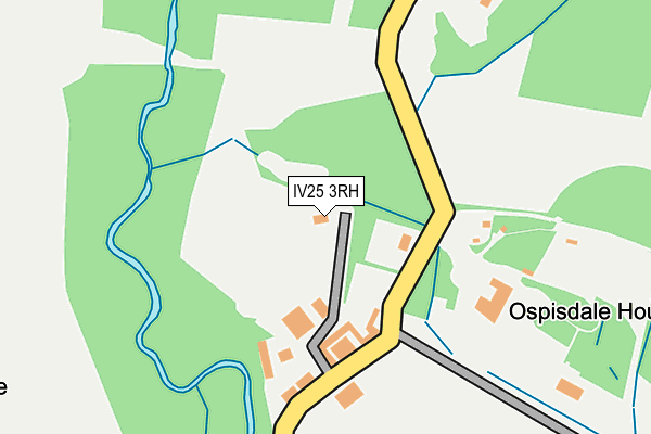 IV25 3RH map - OS OpenMap – Local (Ordnance Survey) IV25 3RH map - OS OpenMap – Local (Ordnance Survey)